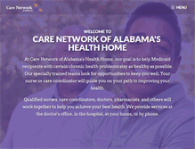 Tablet Screenshot of carenetwork.org